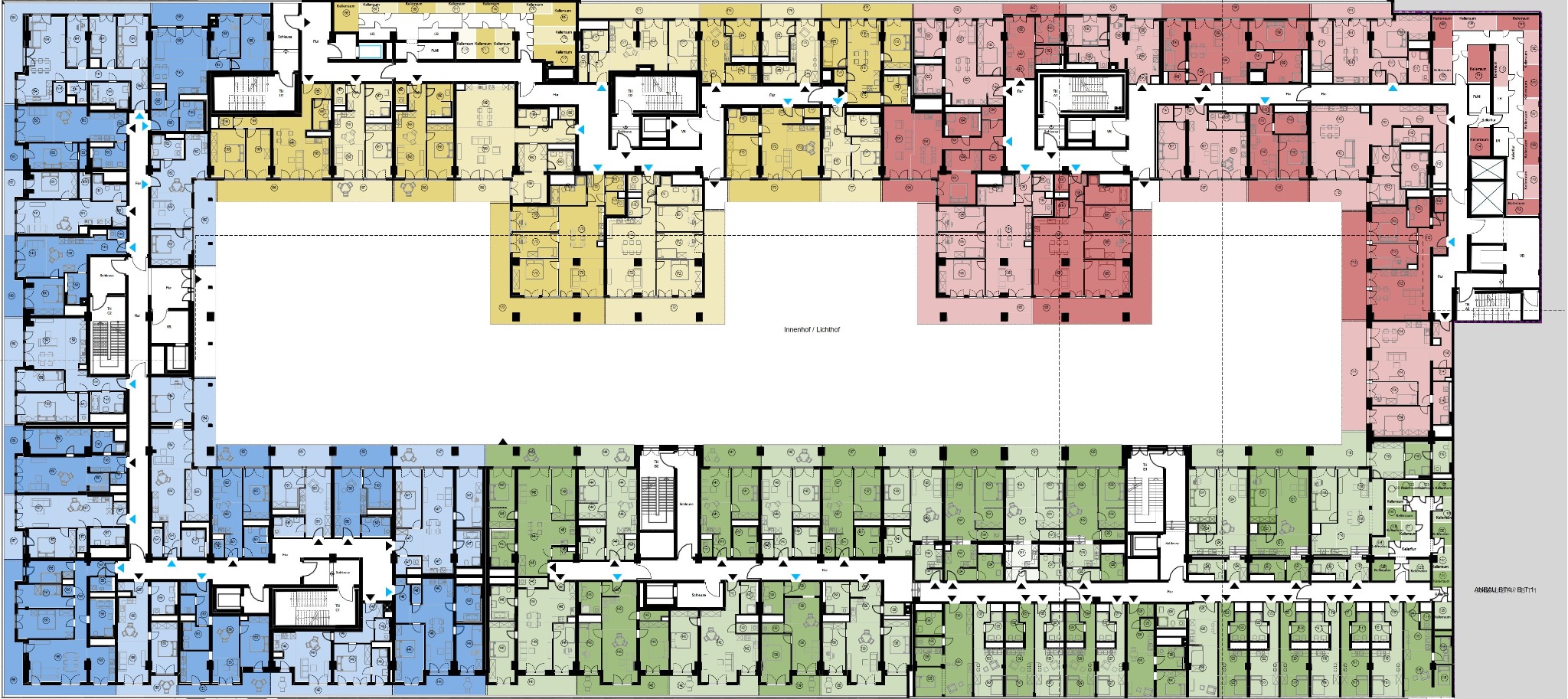 2D-Etagenplan 2. Obergeschoss